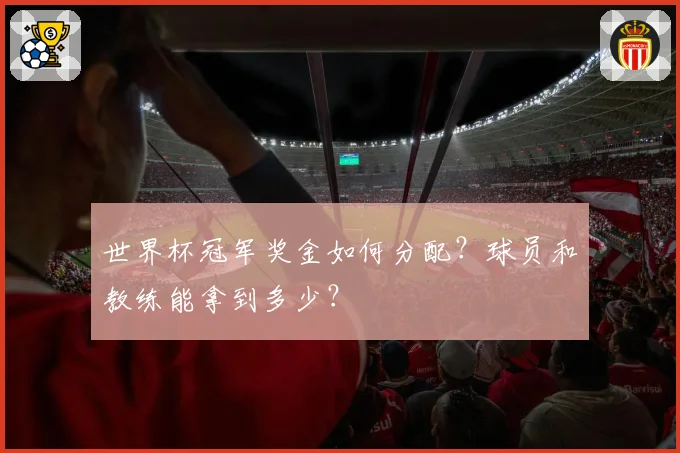 世界杯冠军奖金如何分配？球员和教练能拿到多少？